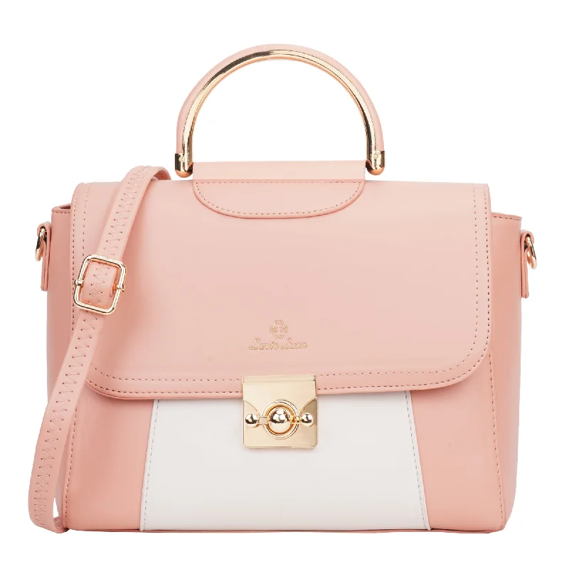 Lavie Luxe Pink Medium Women's Katie Satchel Bag