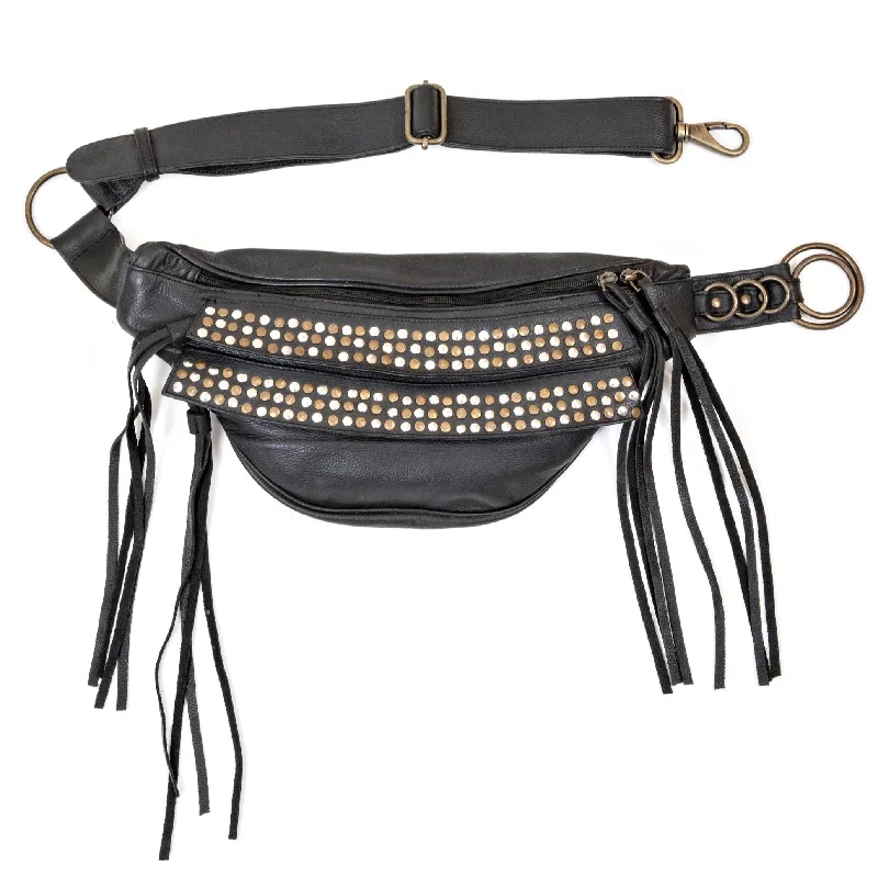 Leather Kaida Belt | Black