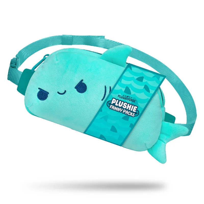 Plushiverse Jaw-some Shark Plushie Fanny Pack