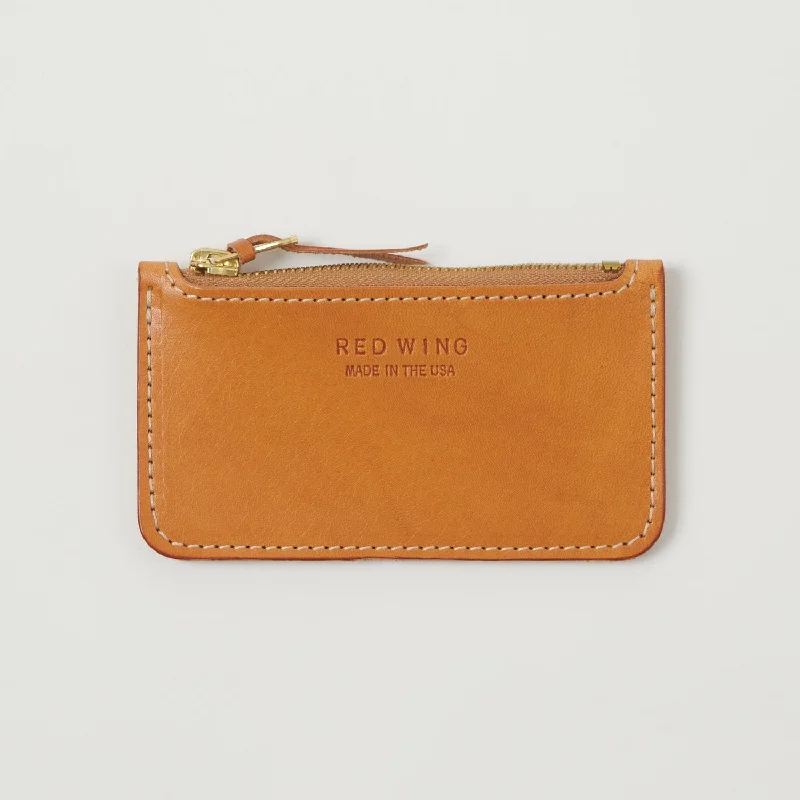 Red Wing 95030 Zipper Coin Pouch - Natural Tan