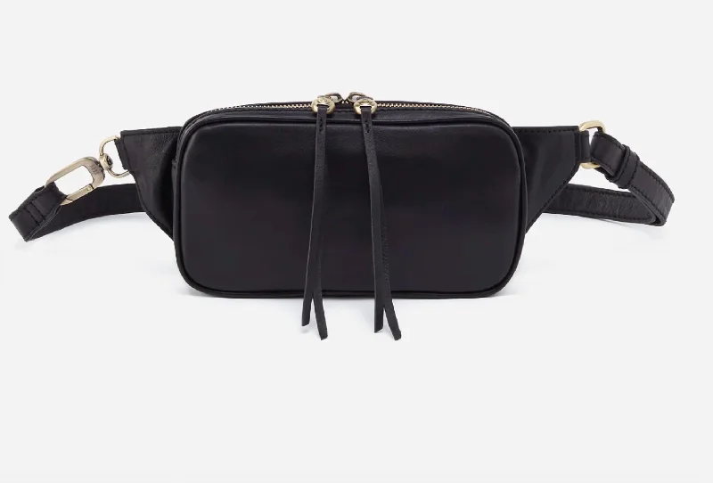 Shaker Belt Bag In Black