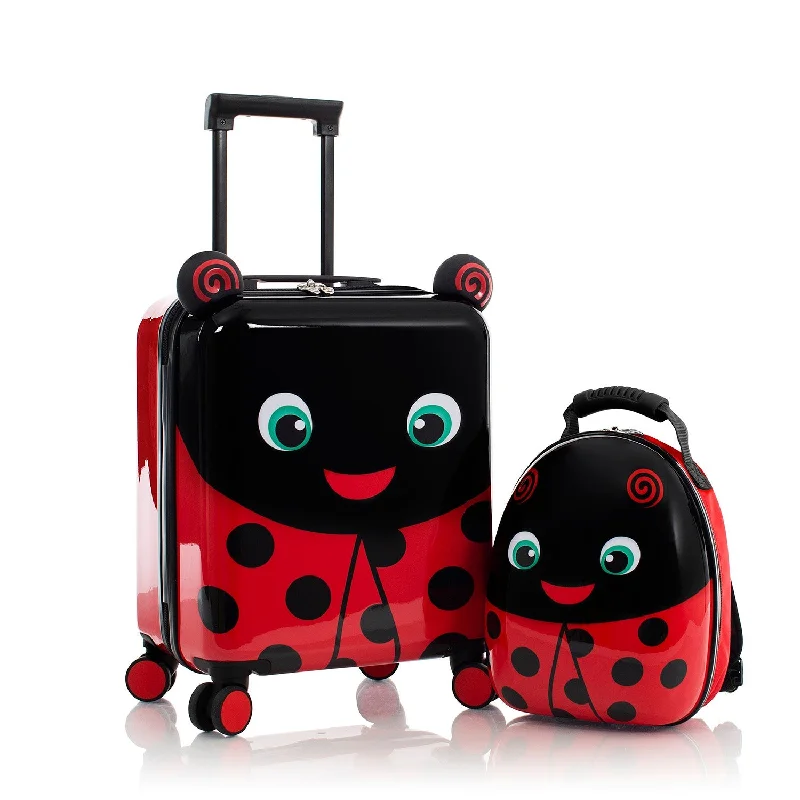 Super Tots Lady Bug - Kids Luggage & Backpack Set