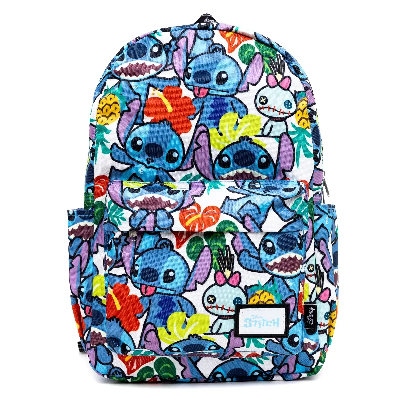 Disney Lilo and Stitch with Scrump 17" Full Size Nylon Backpack