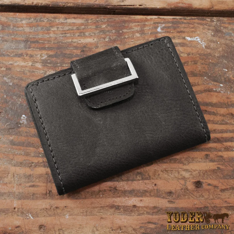 Bison Black Women's Wallet