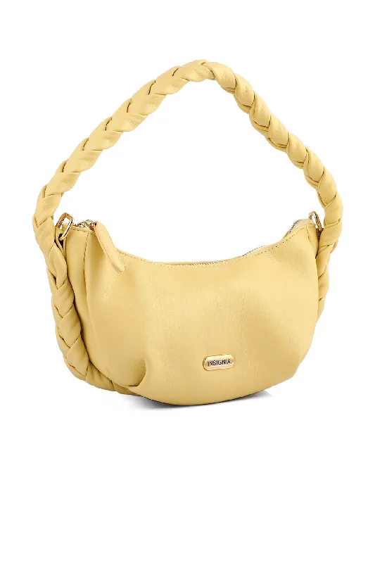 Hobo Hand Bags B15023-Yellow