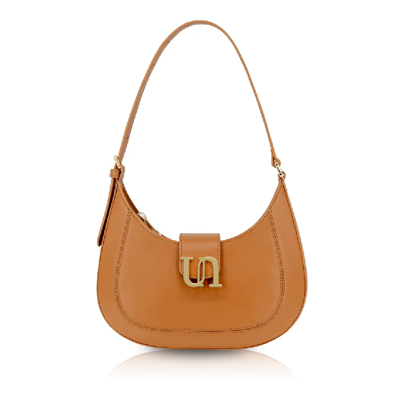 Crescent Shoulder Bag - Gobi Brown