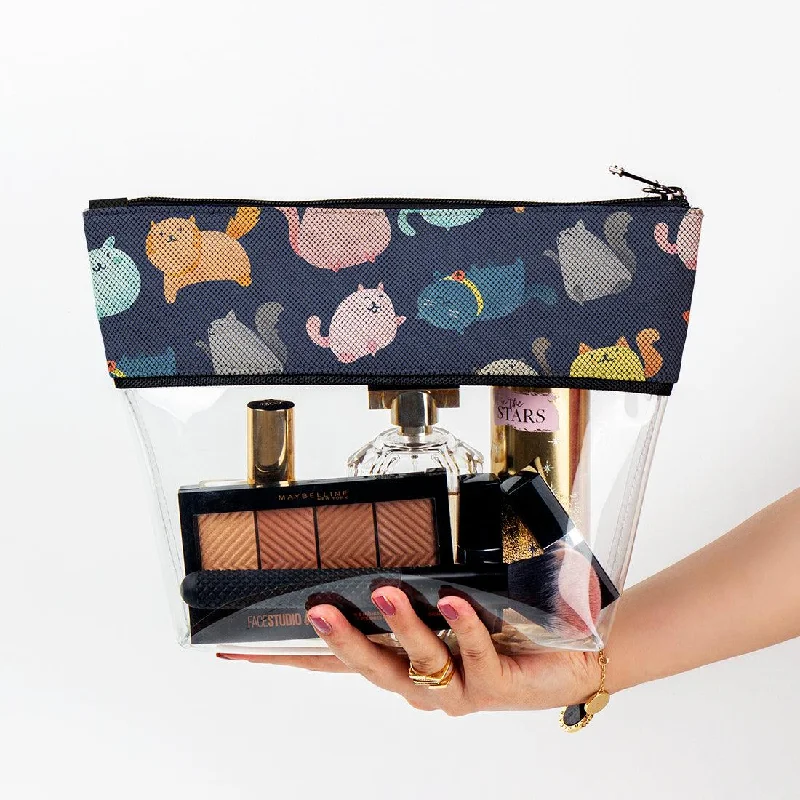 limpid Makeup Case Cute cats