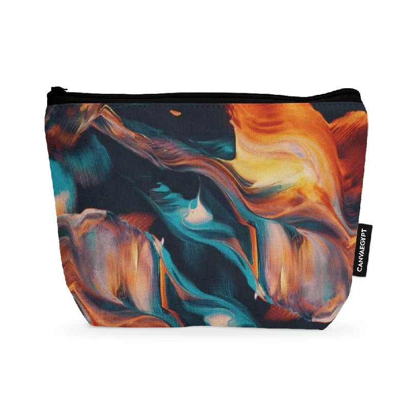 Makeup Pouch Oil Abstract