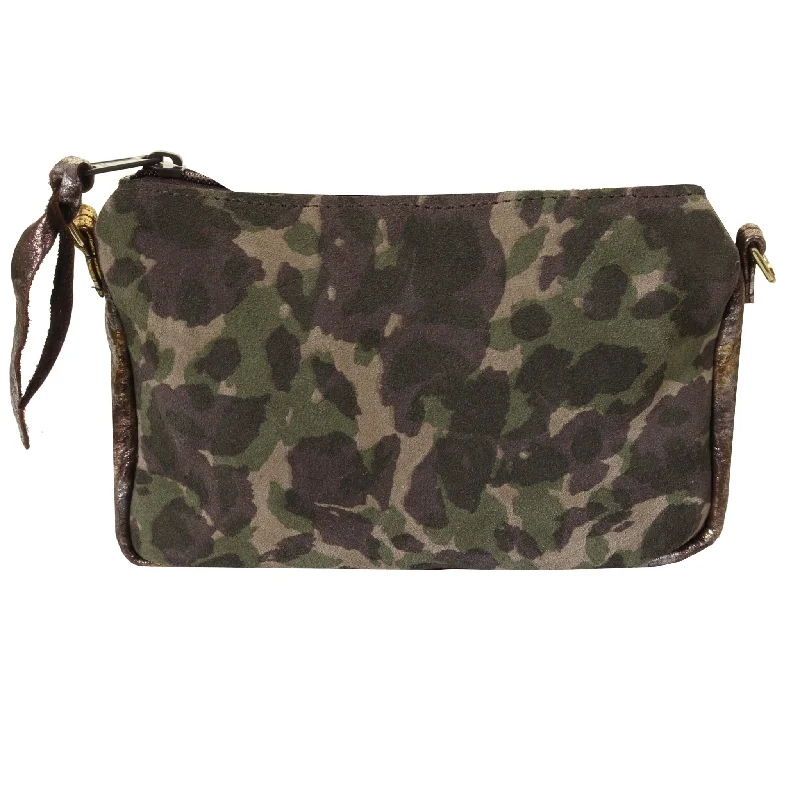 MPG122 - Camo Khaki & Cheetah Makeup Pouch