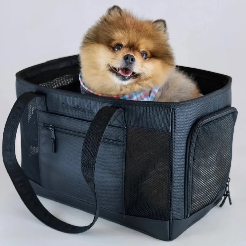 All-Black Pet Travel Carrier