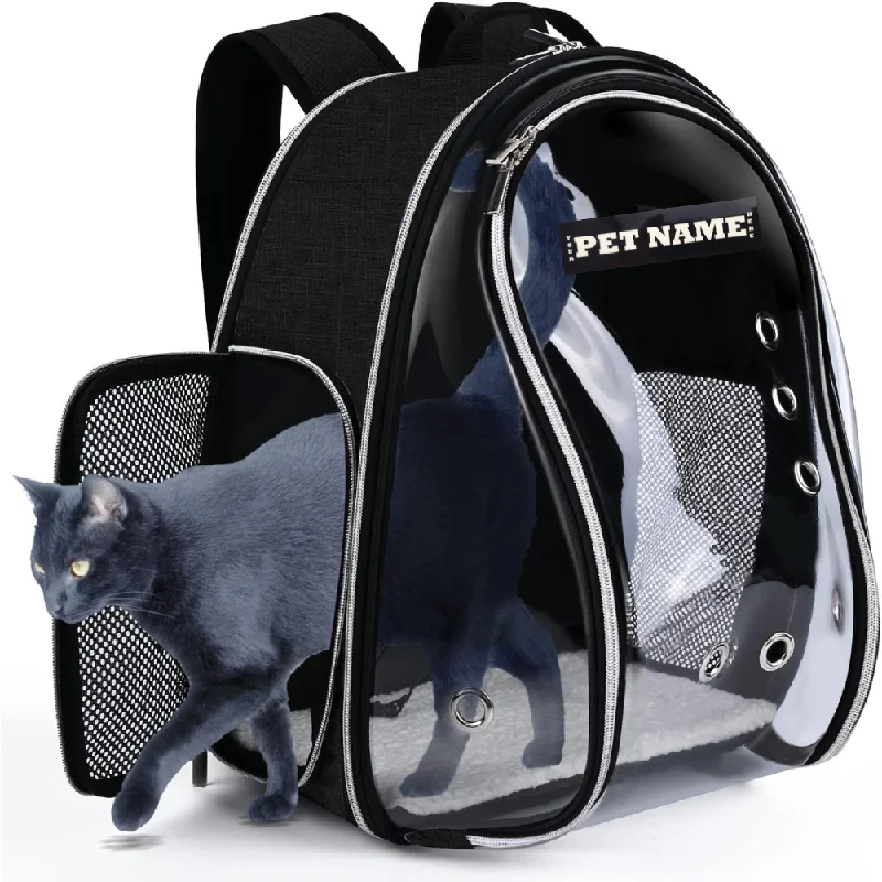 CELEB Personalized Cat Backpack Carrier Bag - KIKA PETS