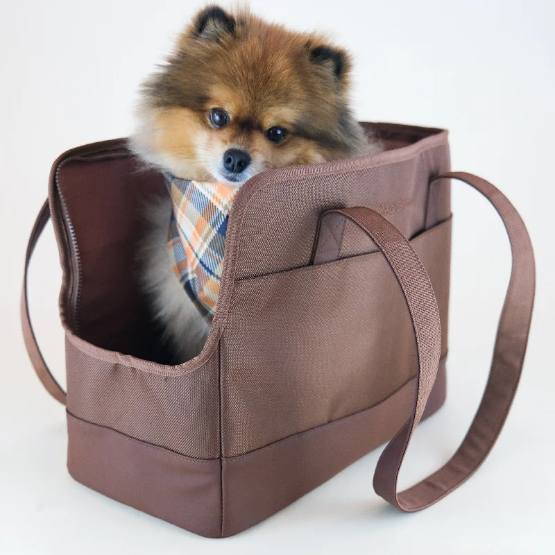 Chocolate Brown Pet Tote Bag