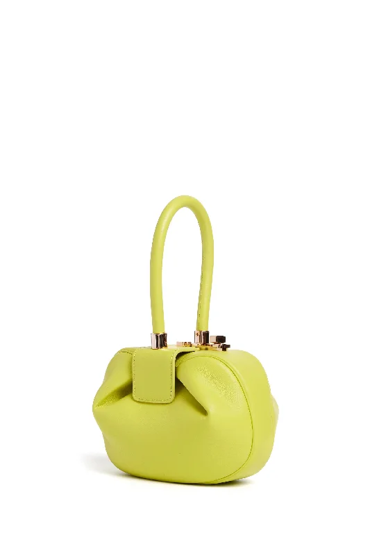 Demi Bag in Lime Adamite Nappa Leather