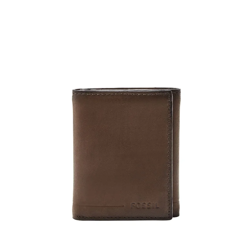 Fossil Men's Allen Leather Trifold