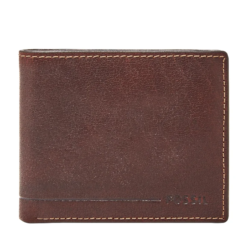 Fossil Men's Allen RFID Leather Traveler