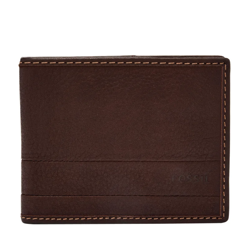 Fossil Men's Lufkin Leather Bifold