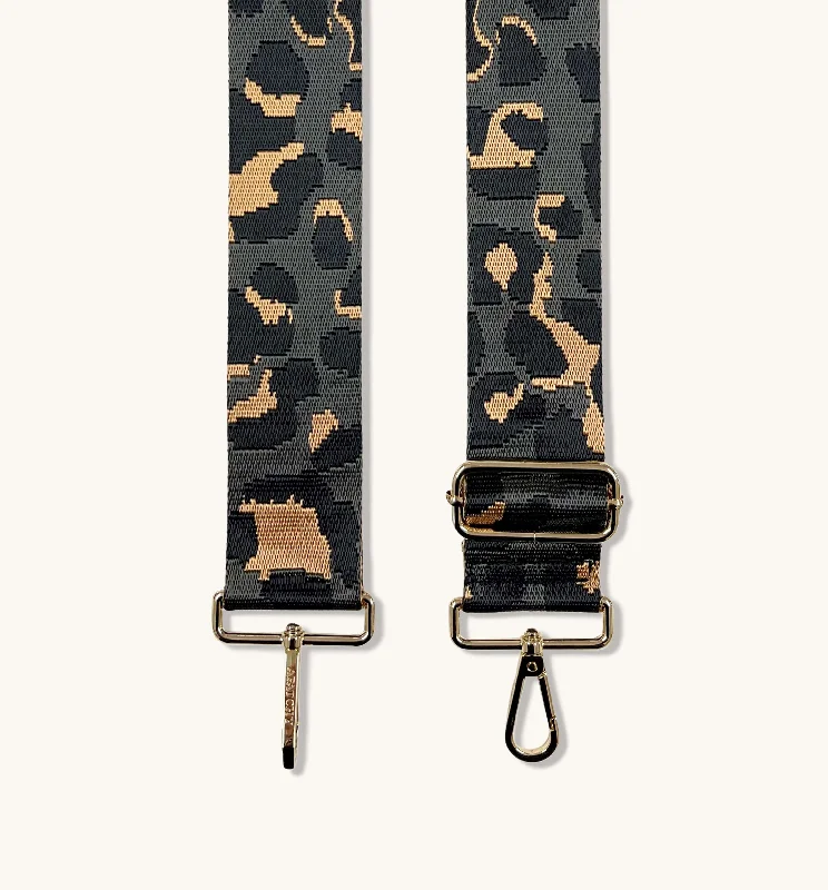 Grey Leopard Strap