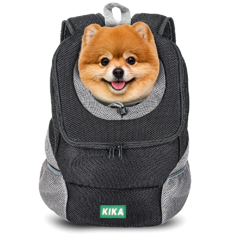 HEAD-OUT Dog Backpack Carrier Bag and Breathable Design - KIKA PETS