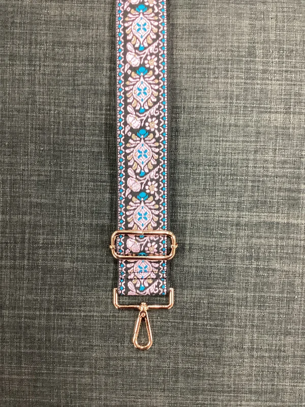 Light Pink and Turquoise Multi Bag Strap