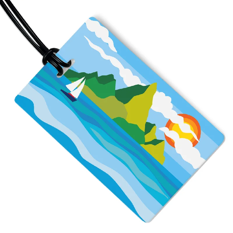 The Island Luggage Tag