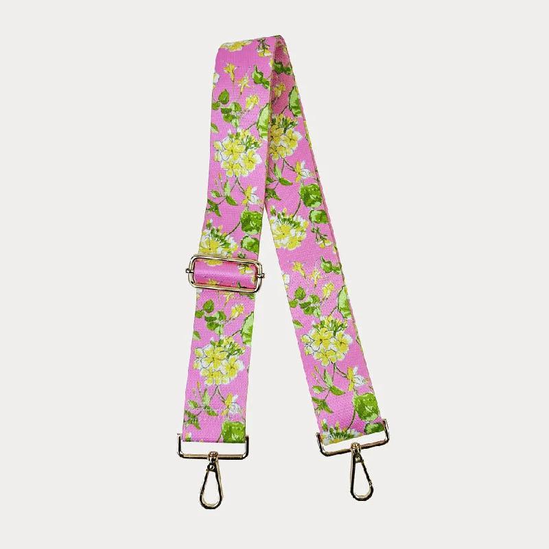 Ahdorned x Madcap Cottage 'Cottage Floral' Interchangeable Adjustable Bag Straps