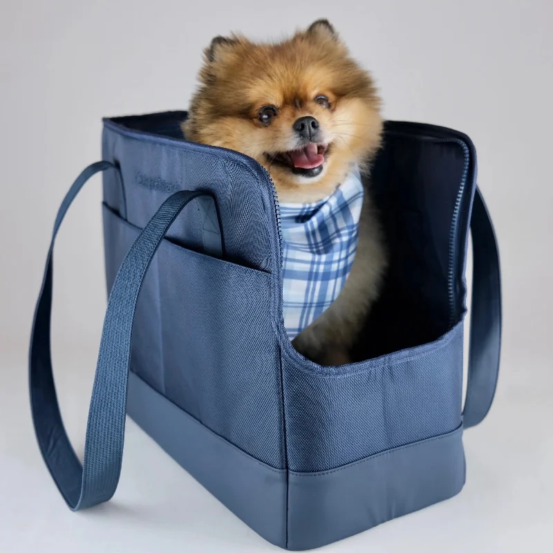 Navy Blue Pet Tote Bag