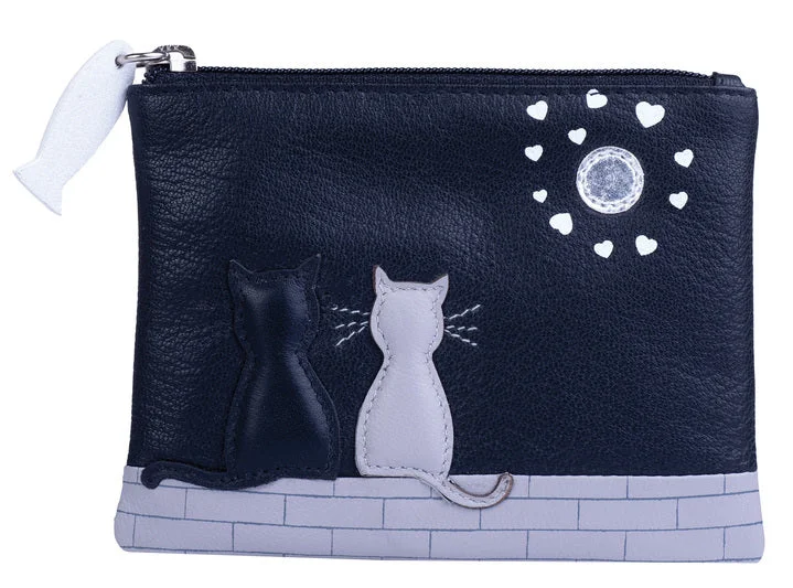 New Midnight Cats Coin Purse - RFID