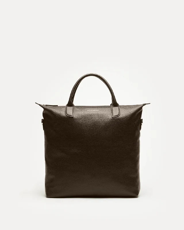 O'Hare Pebble-Grained Leather Tote