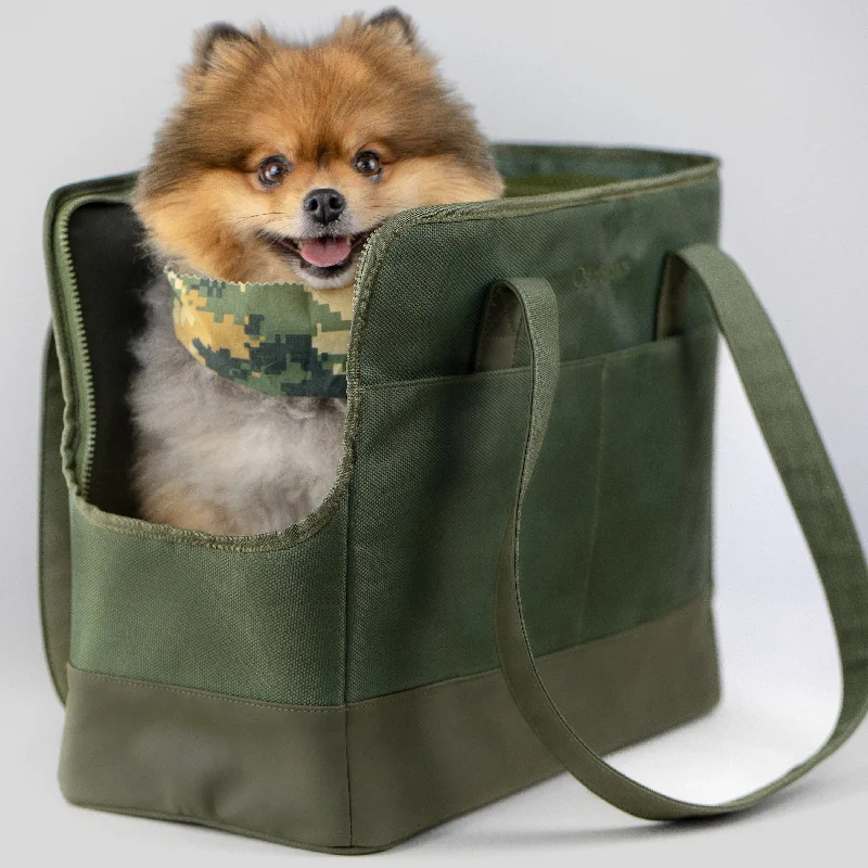 Sage Green Pet Tote Bag