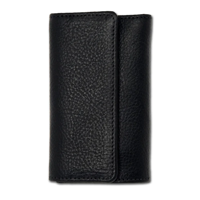 Plain Leather Key Wallet