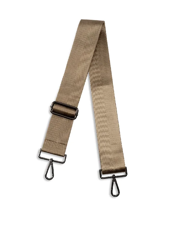 Solid Taupe Handbag Strap