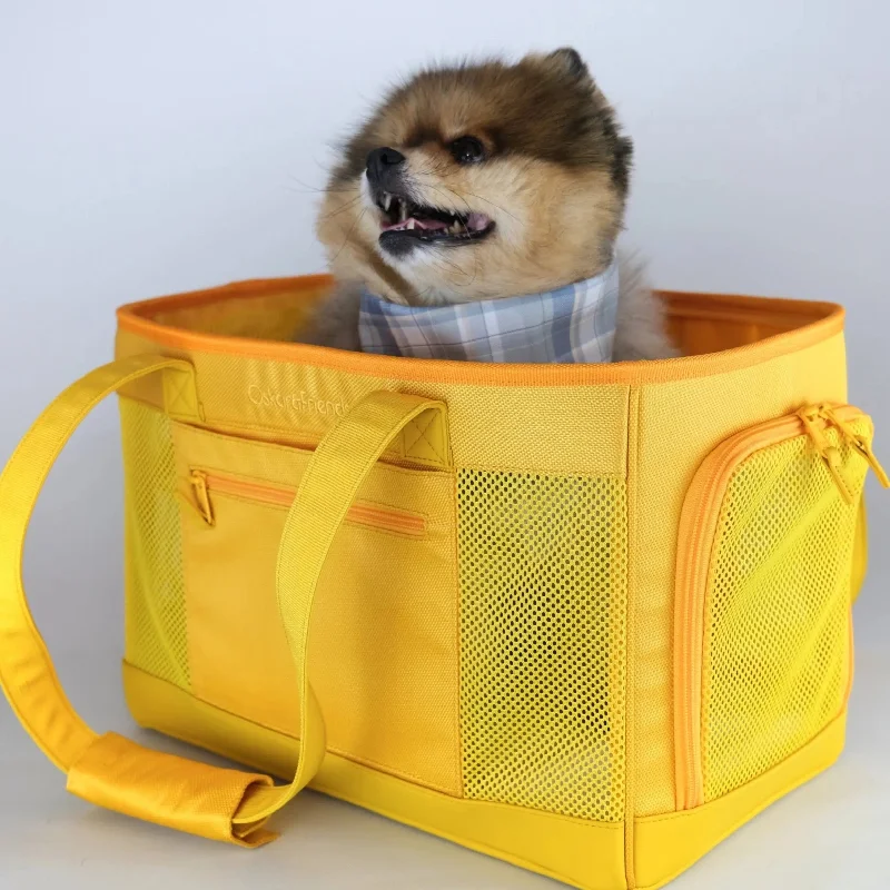 Sunburst Yellow Pet Travel carrier