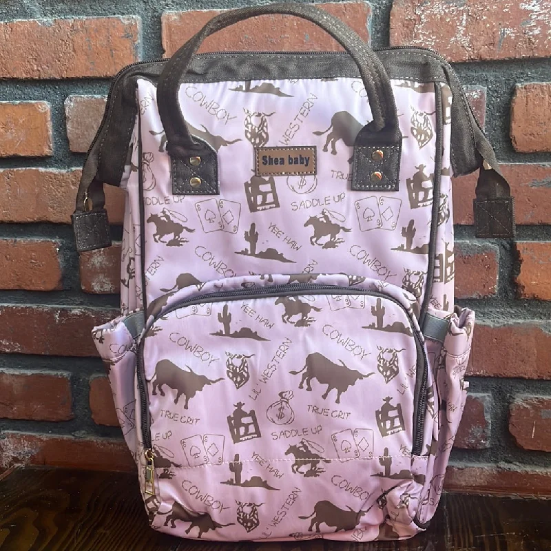 The Pink Wild West Diaper Bag